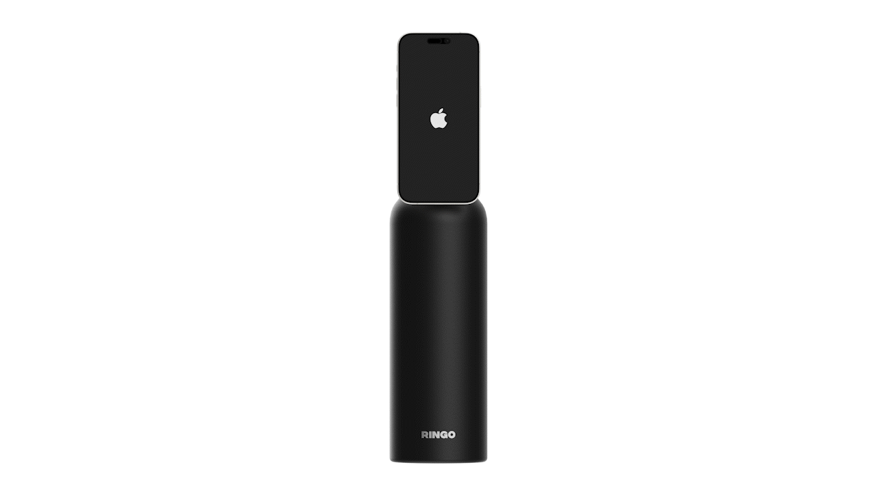 RYPT Pro – L’innovation ultime : une bouteille isotherme qui fixe solidement votre téléphone en un clin d’œil.